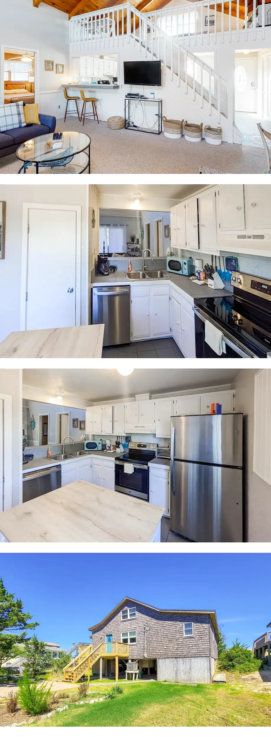 OBX beach house with ocean views, decks,...