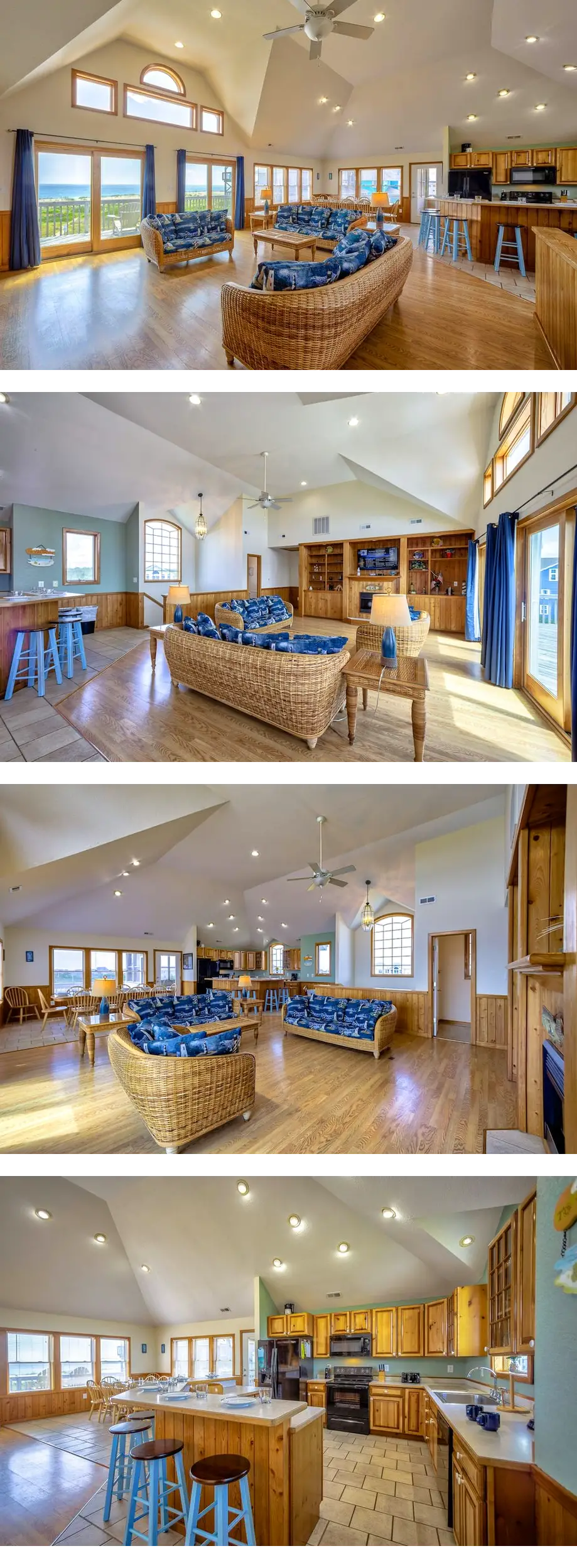 Oceanfront home with private theater, ho...