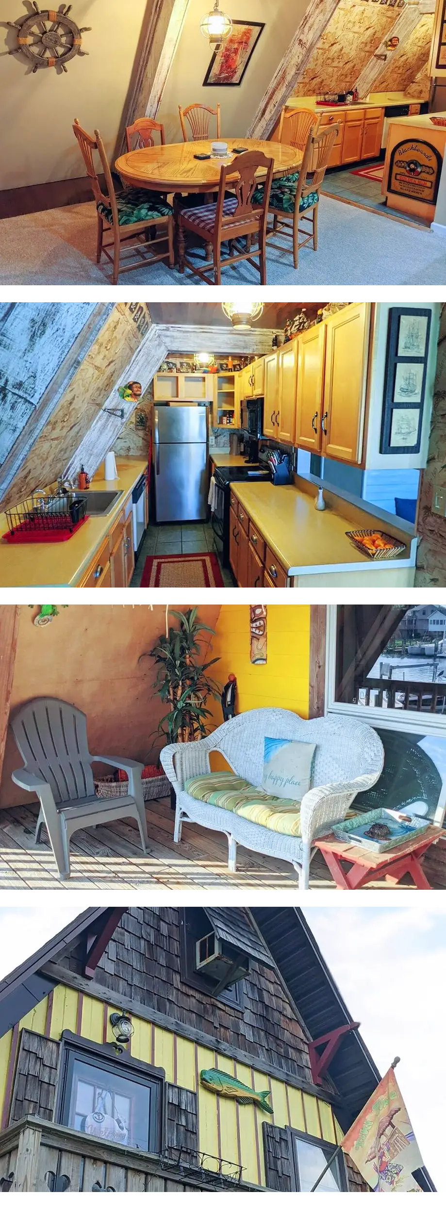 Waterfront A Frame Cottage Stunning Suns...