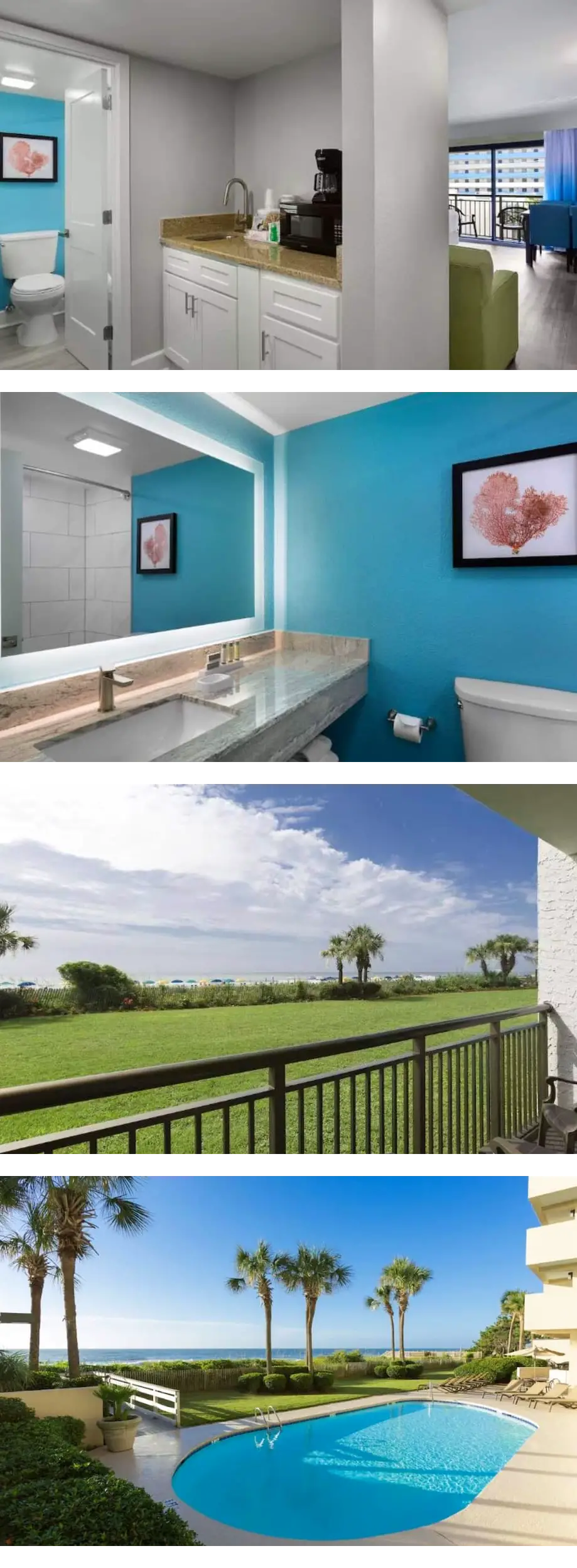 2 Tranquil Rooms Steps to the Beach and ...