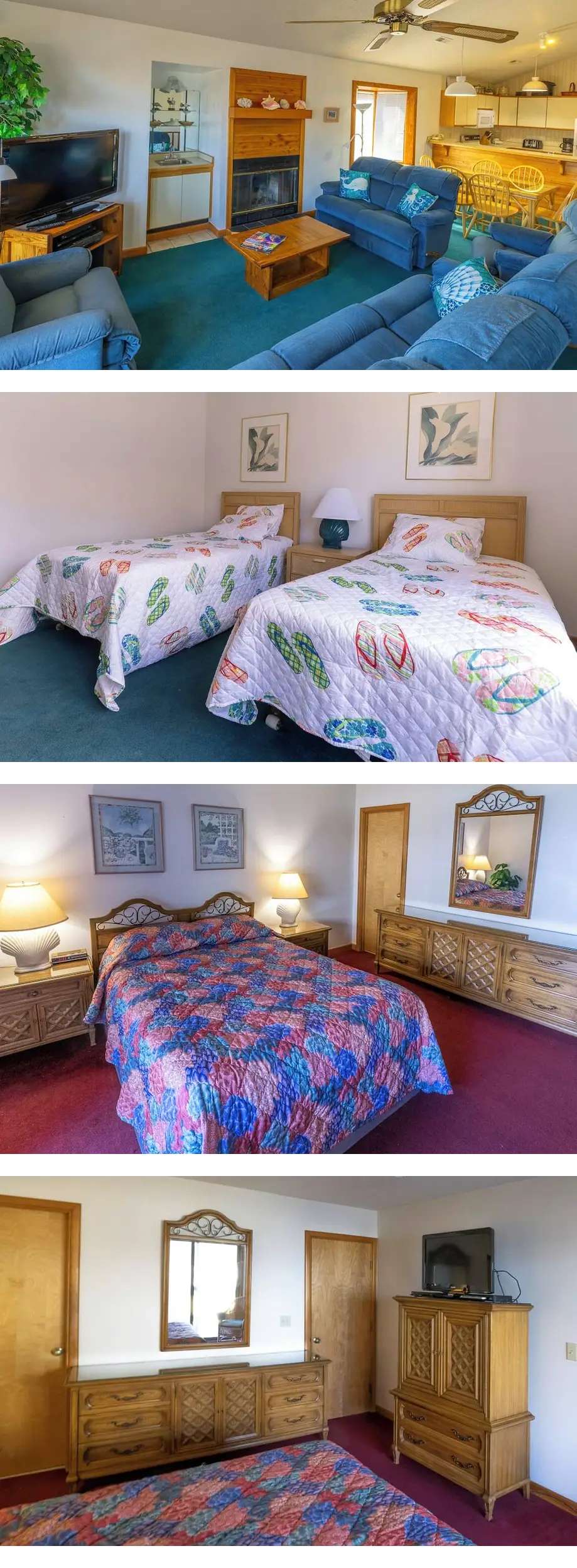 Boone's Dunes:  3 BR townhome in Kitty H...