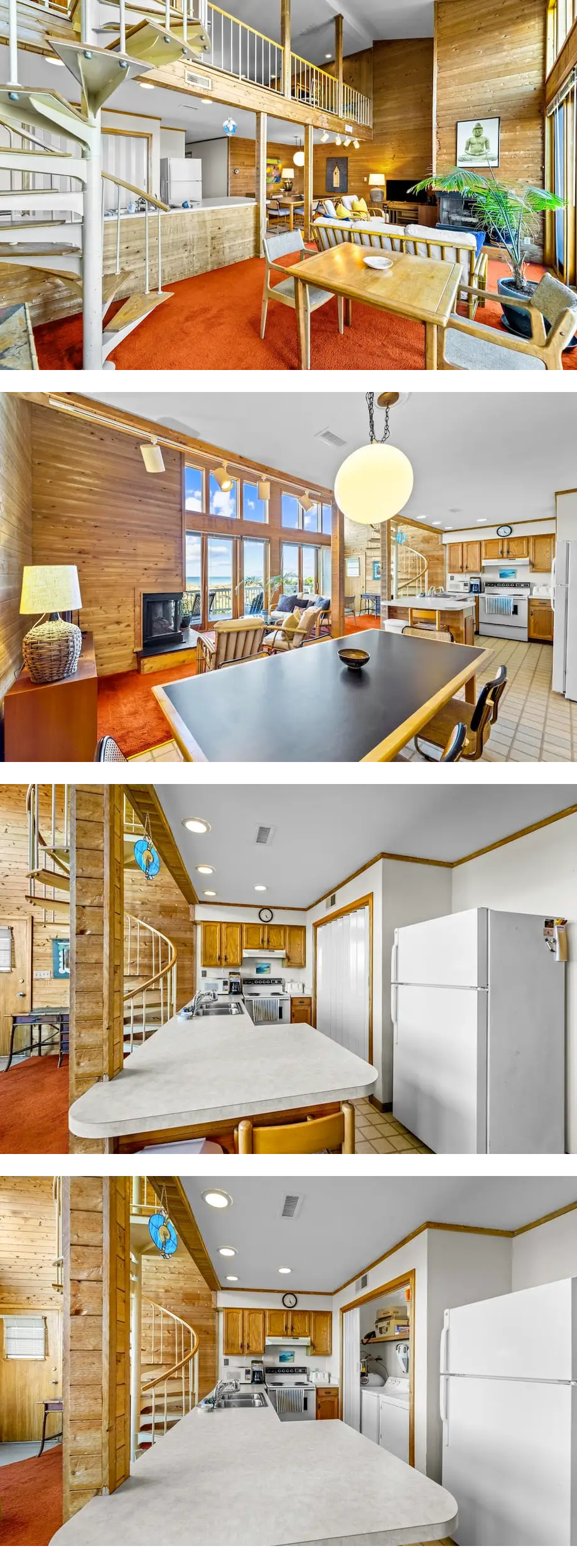 Retro dog-friendly home on the water wit...