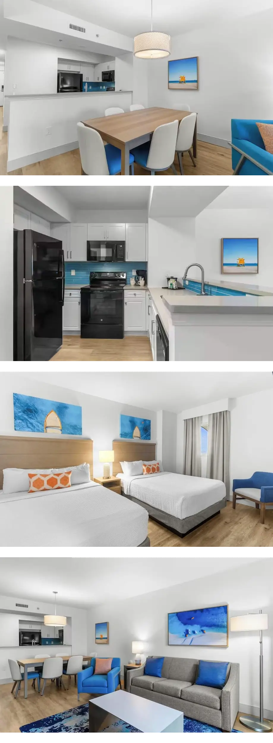 Oceanfront 3BR Condo with Balcony, Pools...