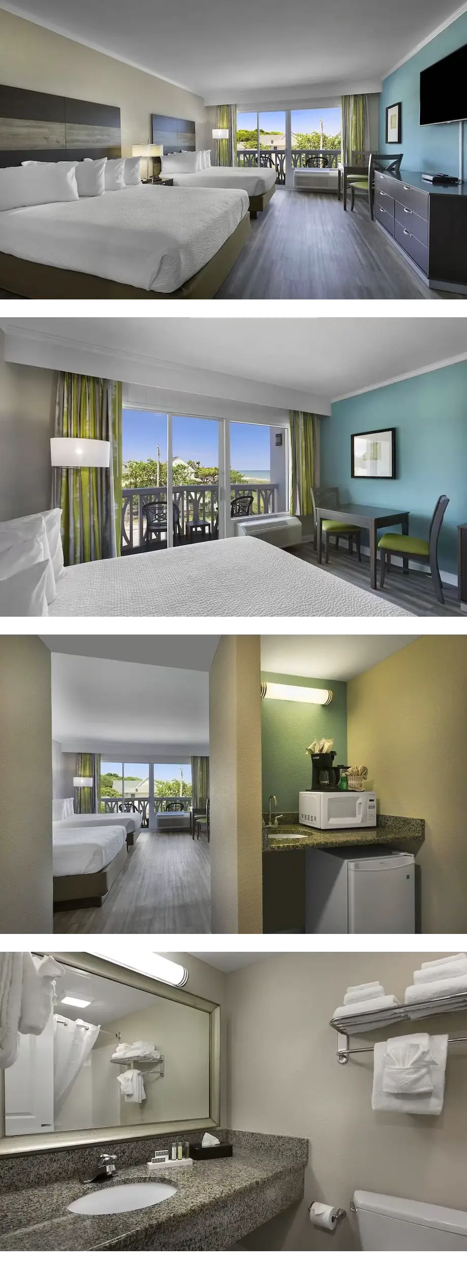 4 Stylish Beachfront Rooms Close to Myrt...