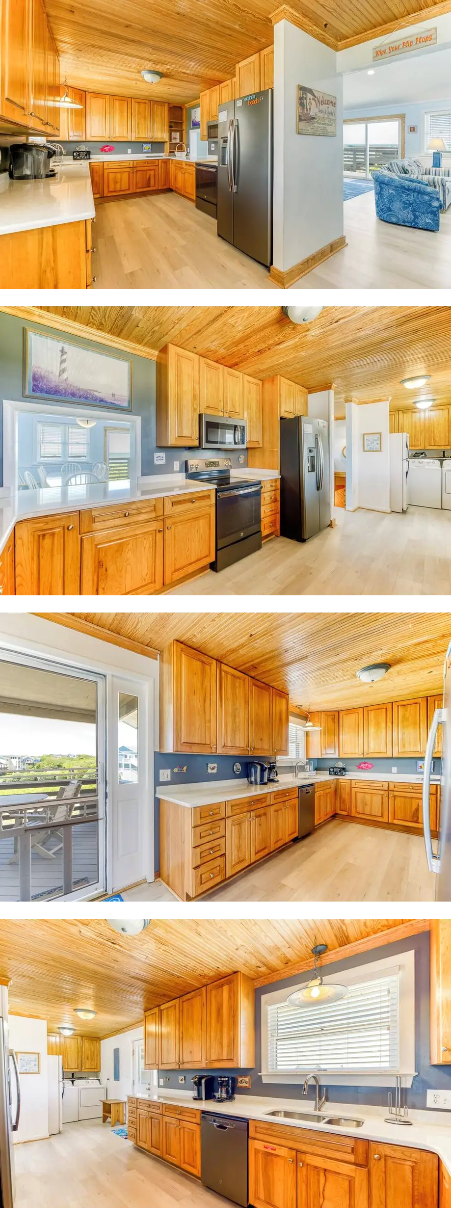 Pet-friendly oceanfront Duck home w/ pan...