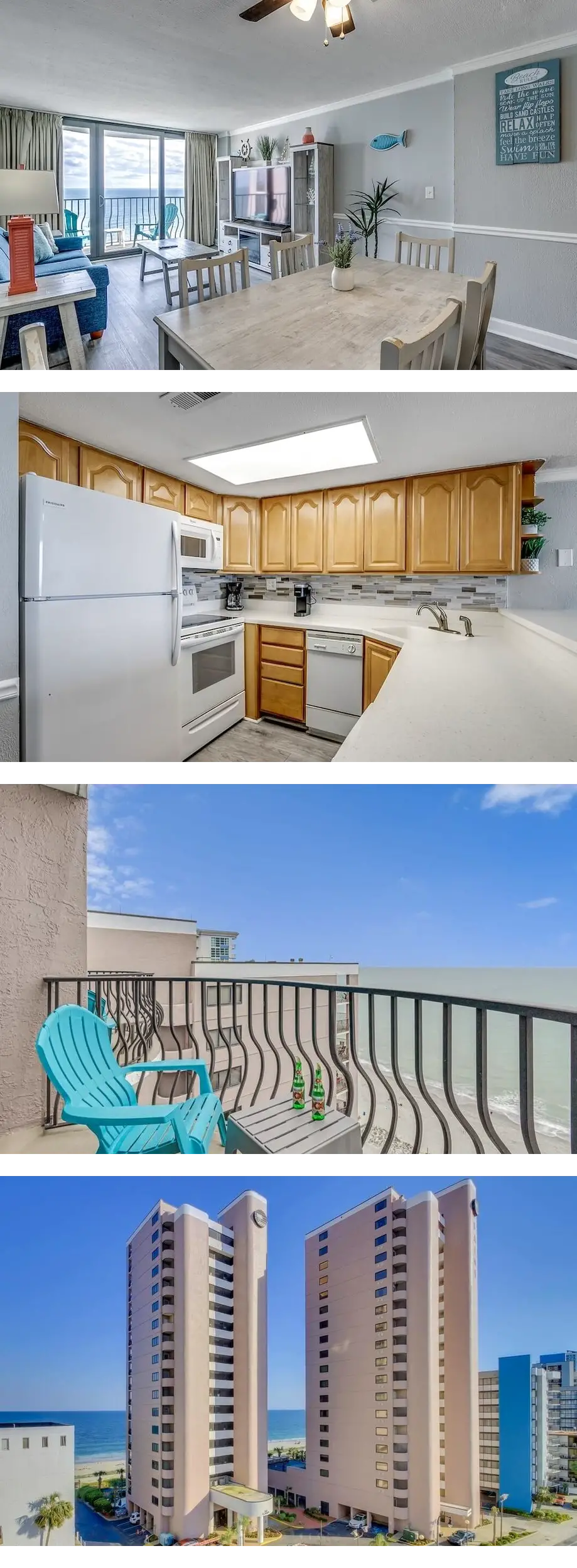 Palms Resort #1704: 2  BR, 2.5  BA Condo...