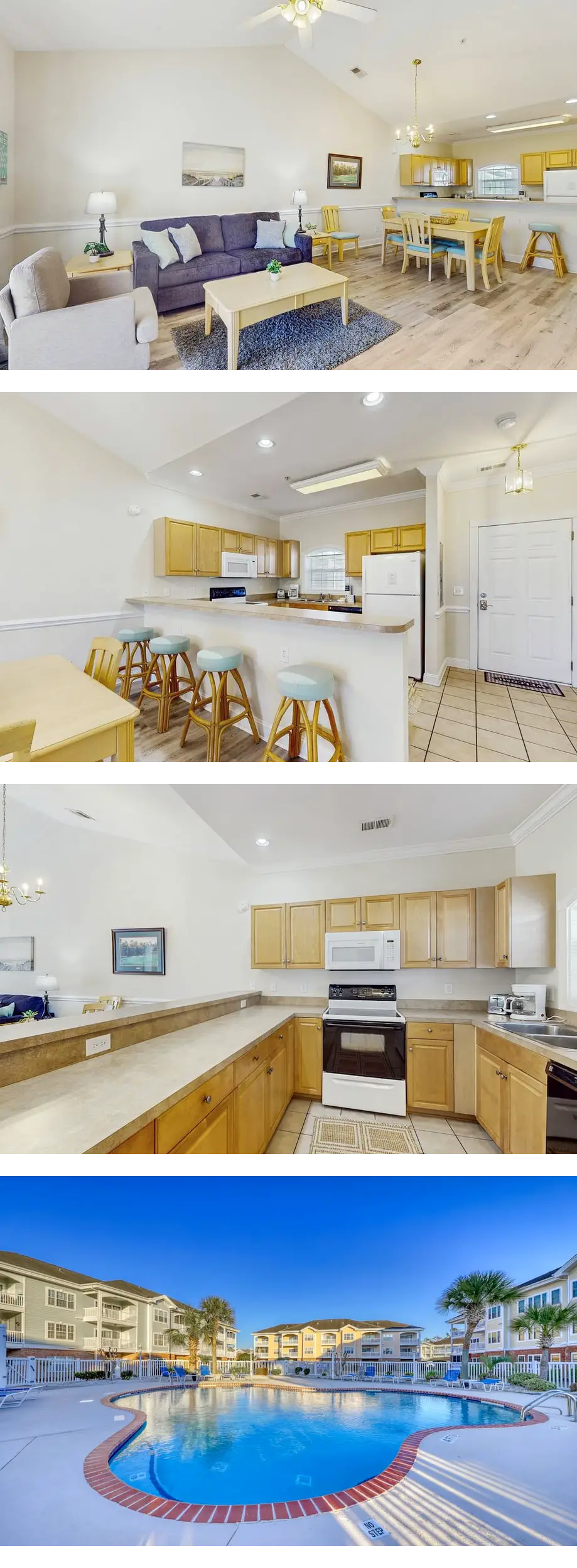 Golf course view condo with private balc...