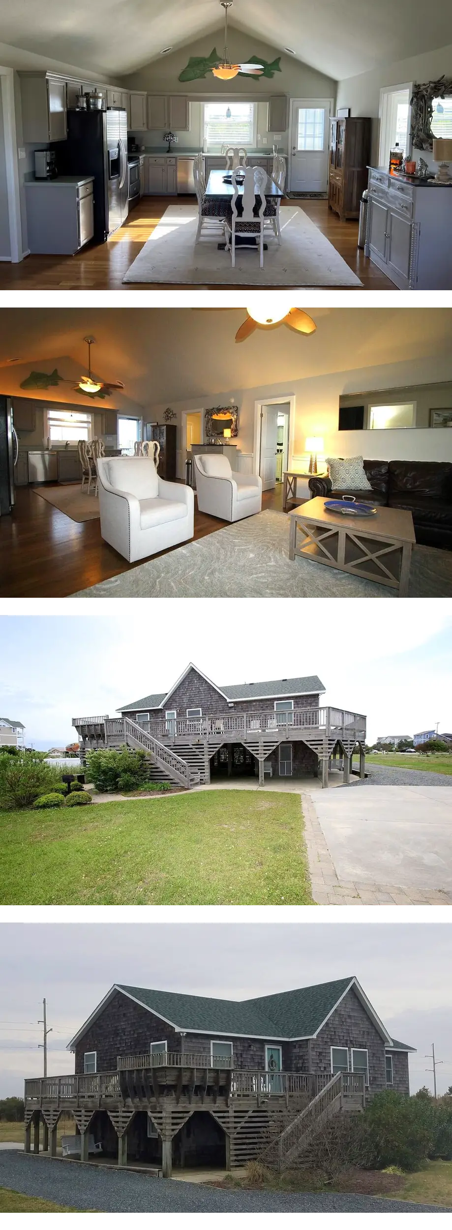 4 BR Beach Cottage MP 17 South Nags Head