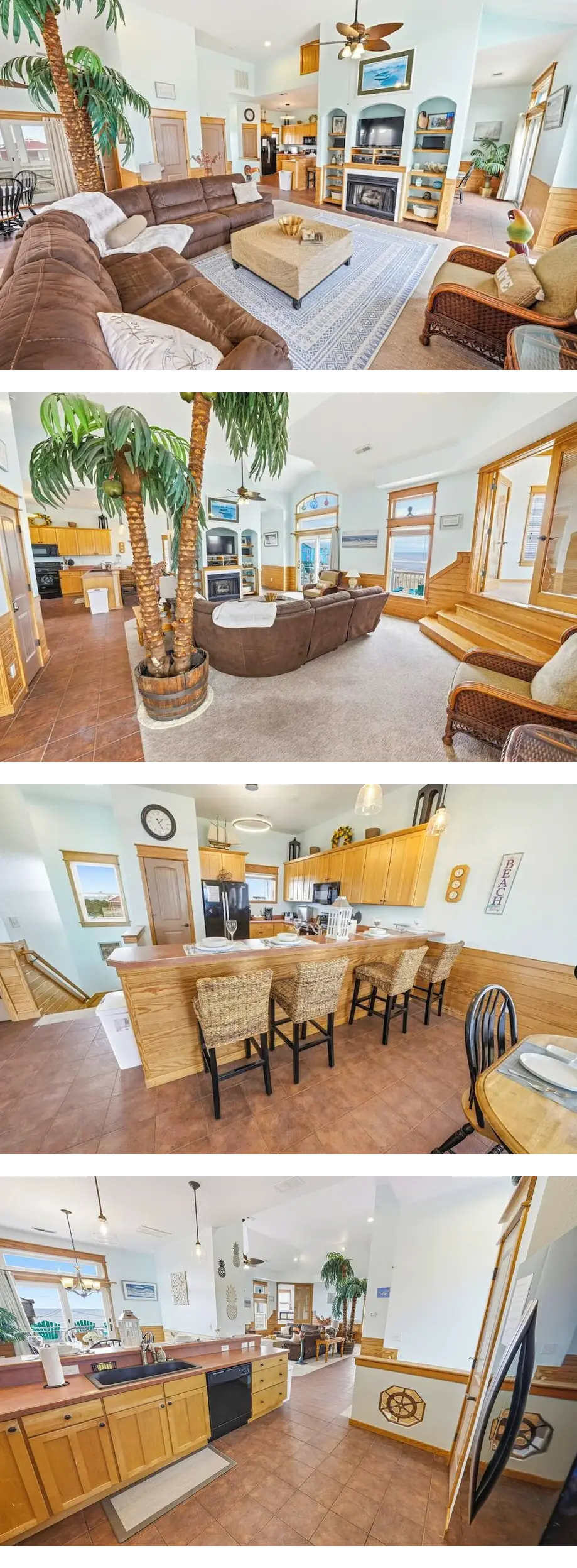 Sprawling BeachFront Home w/Pool, Game R...