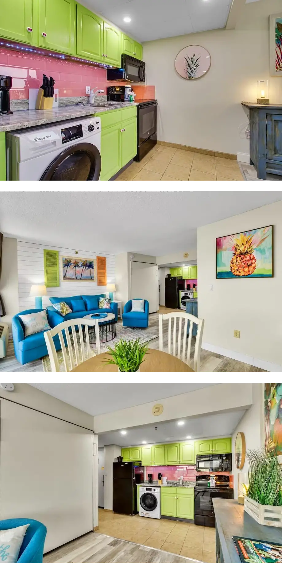 Modern and Fun Coastal Beach Escape! Pin...