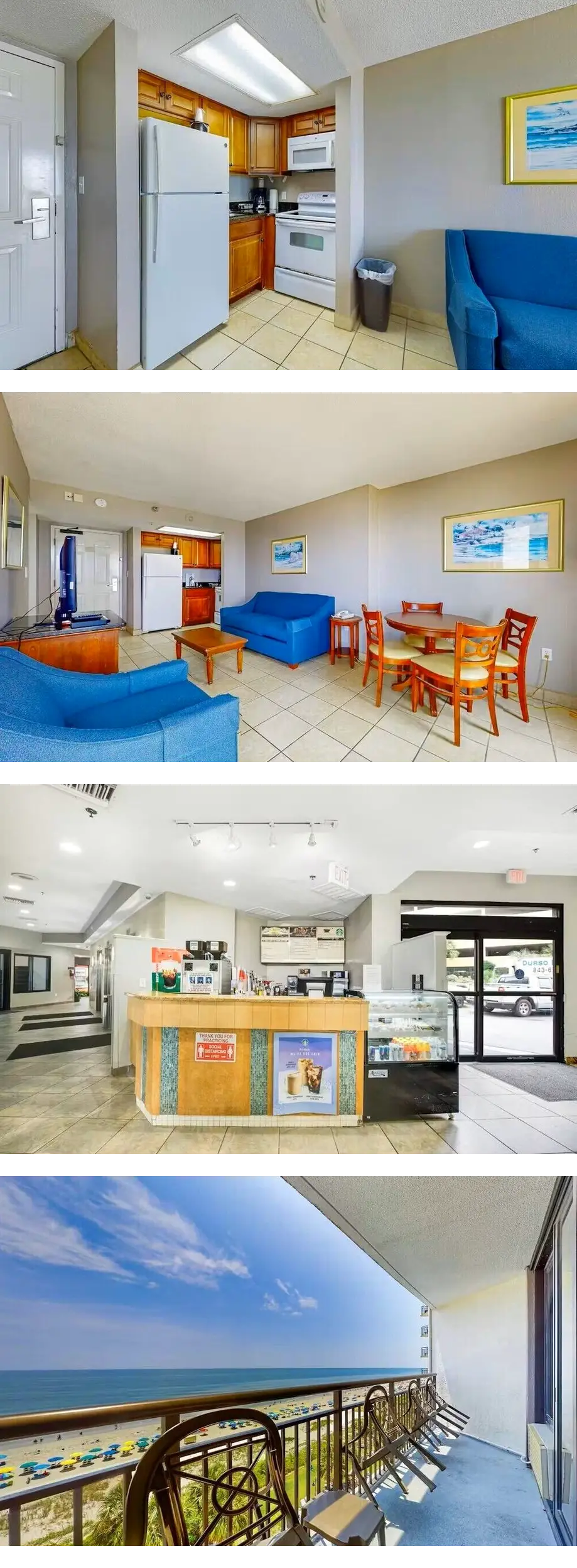 Cozy 1-Bedroom Oceanfront Condo in Myrtl...