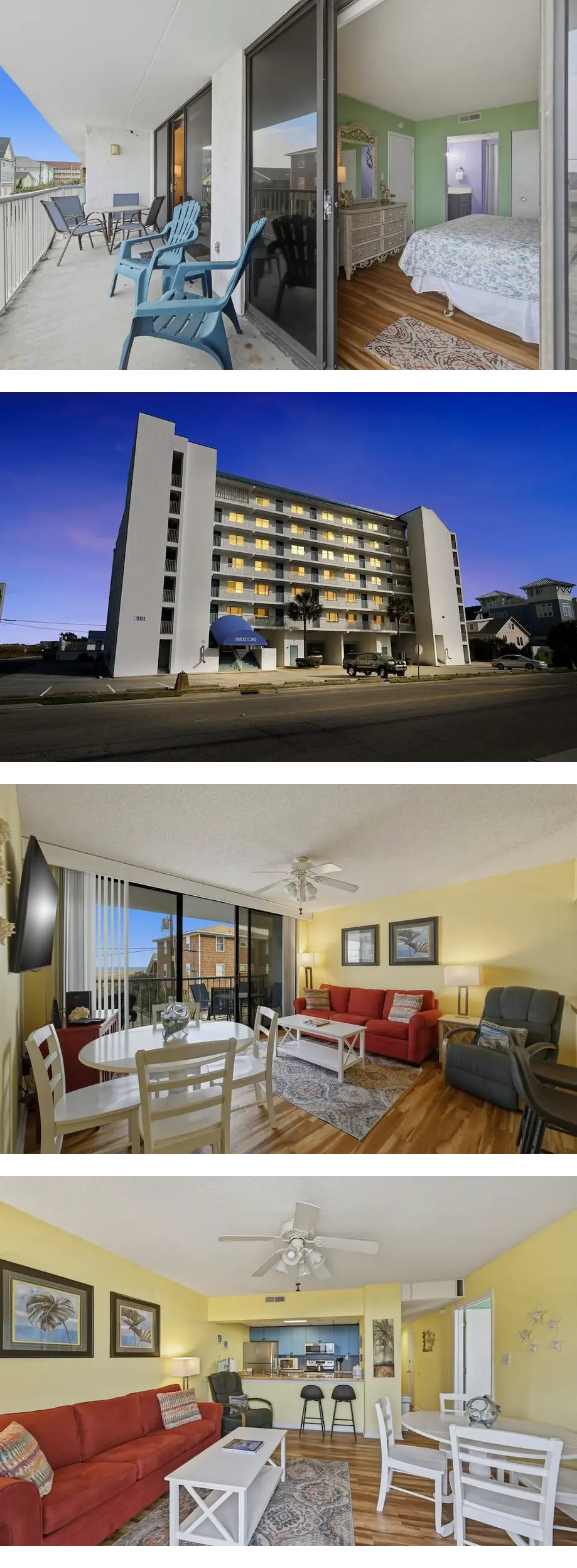 Beachfront Condo w/ Balcony & Ocean View...