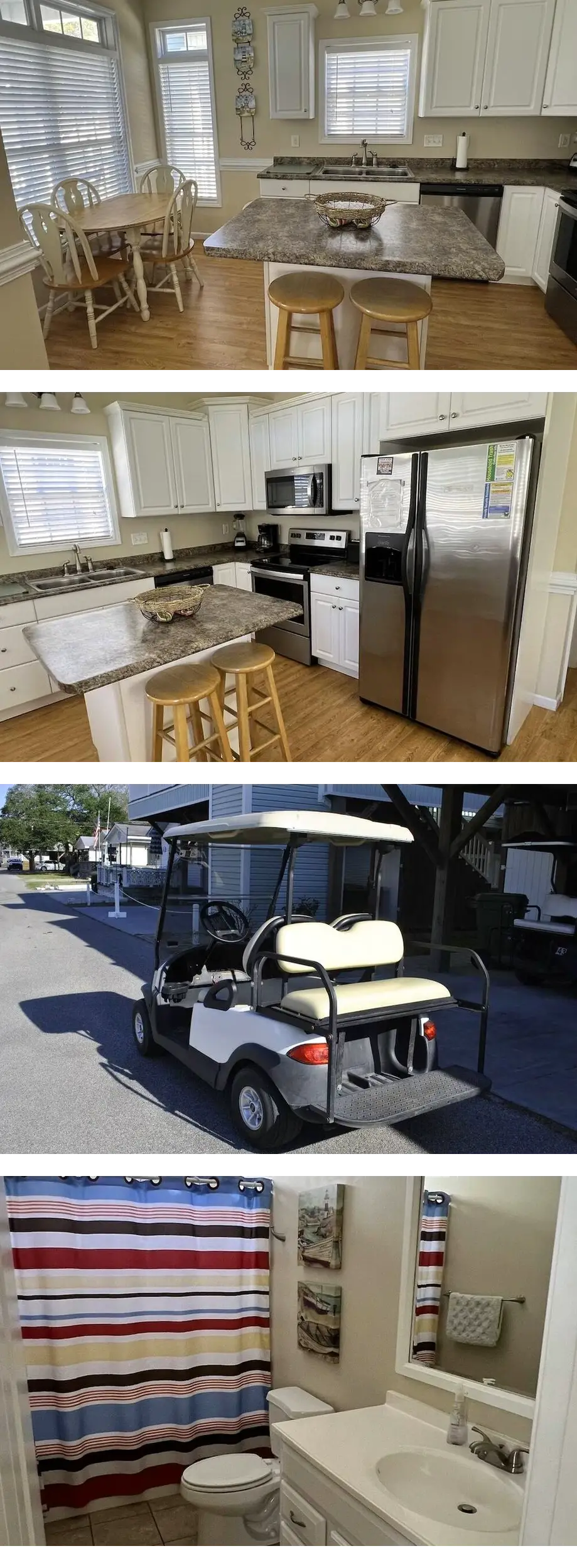 Bright Ocean Lakes Beach House w/ Golf C...