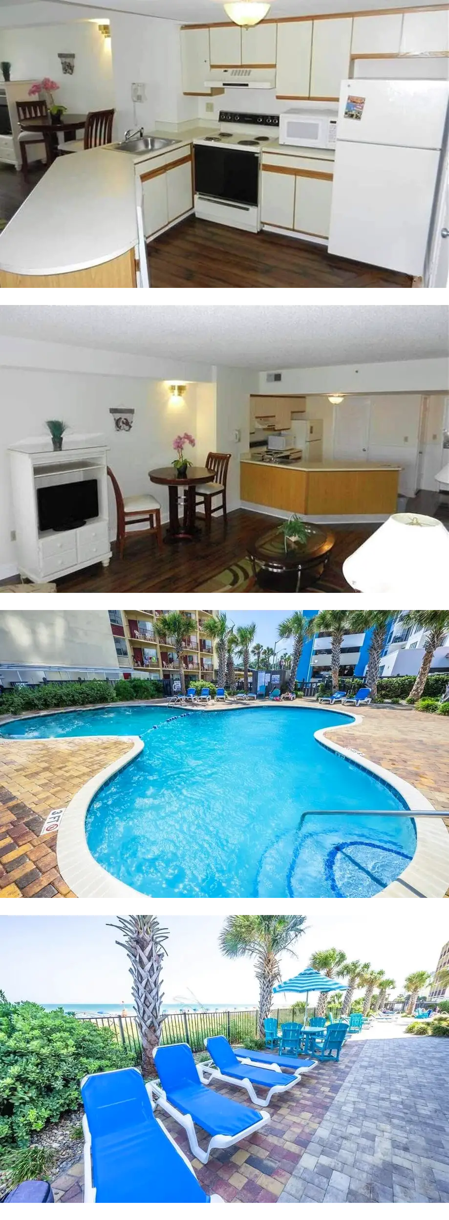 High Floor, 2BR, Pools, Ocean Views, Pal...