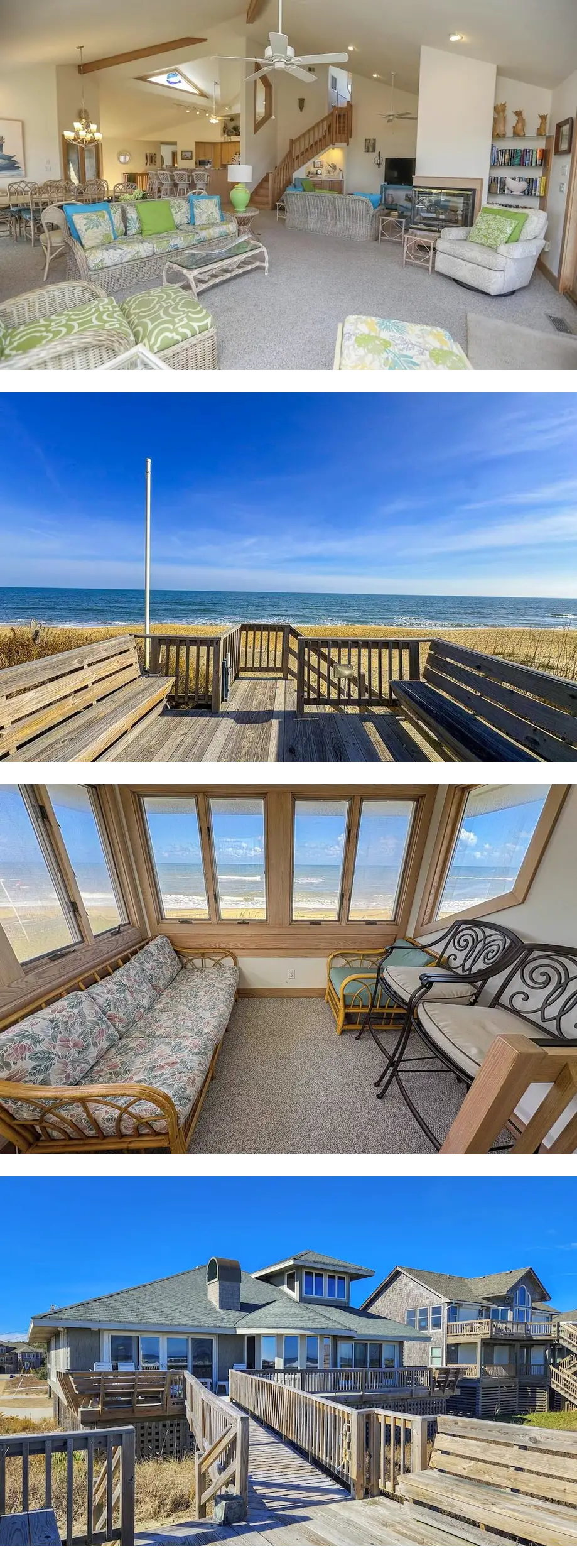 AMES - 4 BR Oceanfront home w/Ocean View...