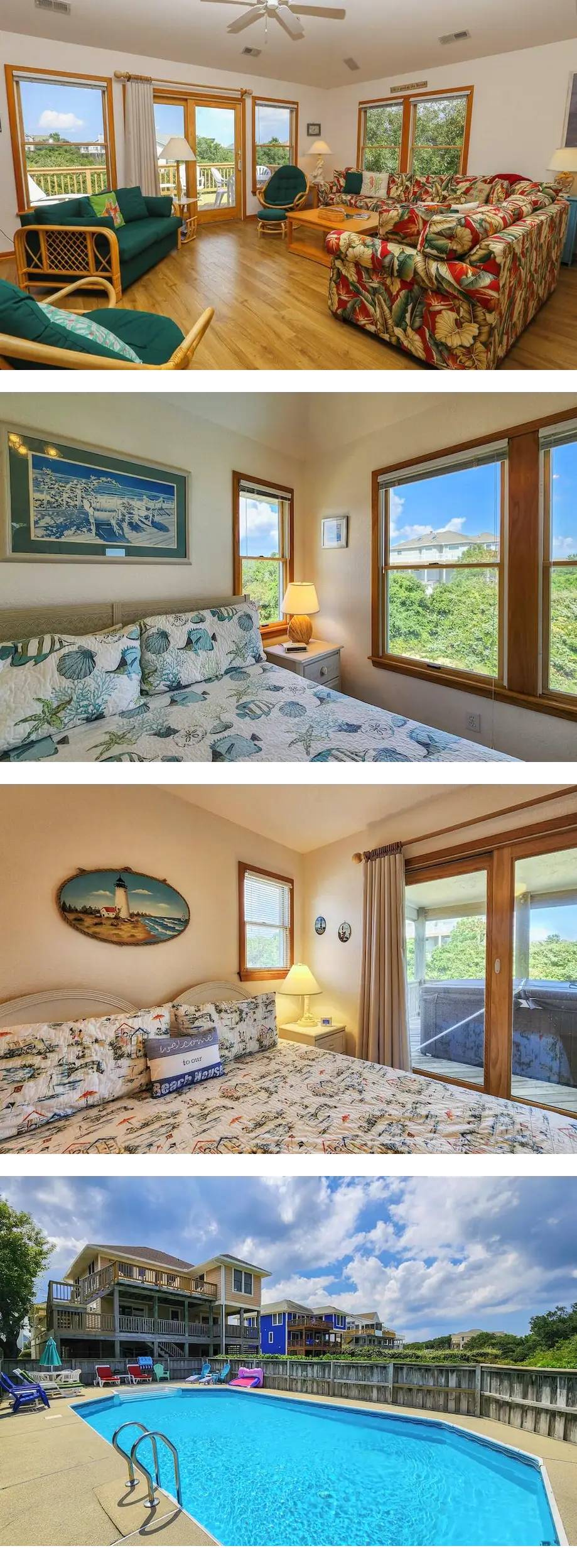 SEA ESCAPE - 6 BR Oceanside Home w/Priva...