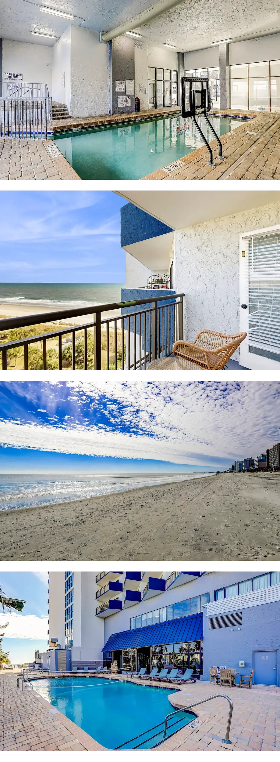 Oceanview condo with pool, hot tub, priv...
