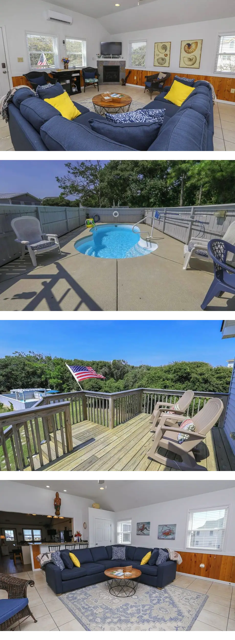 A Witch Duck - 4 BR Oceanside Home w/Pri...