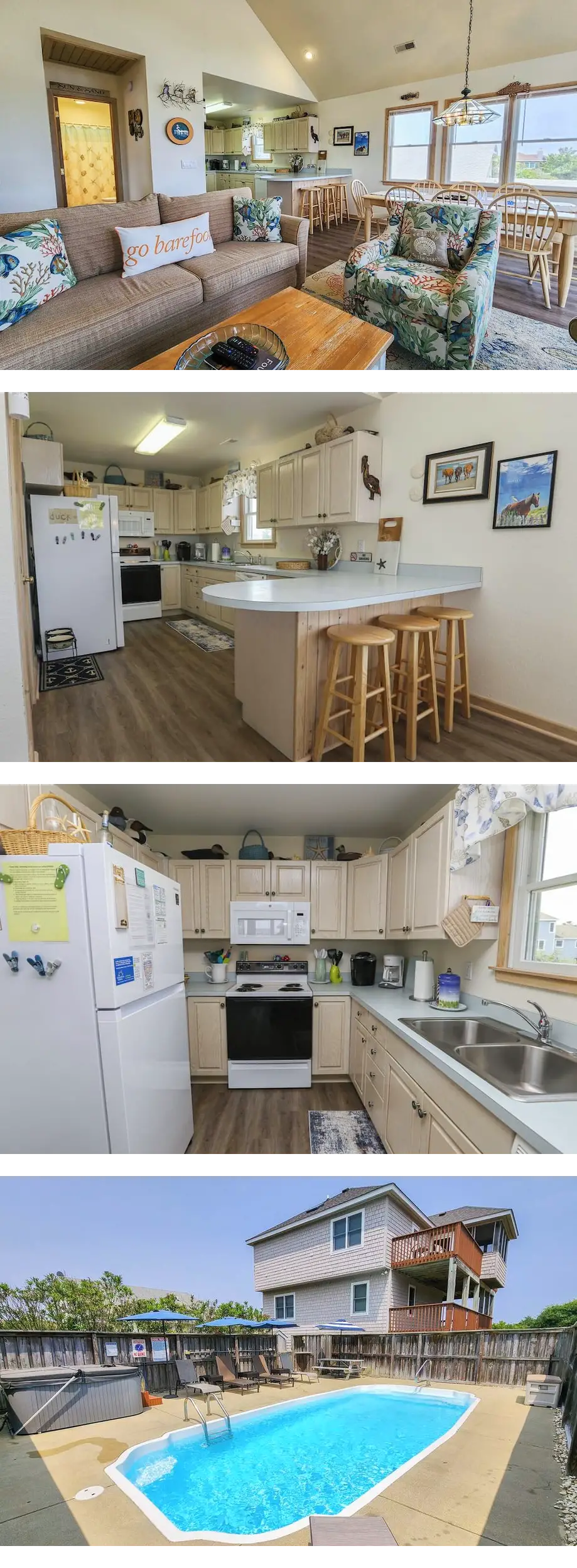 Duck Calls - 4 BR Oceanside Home w/Priva...