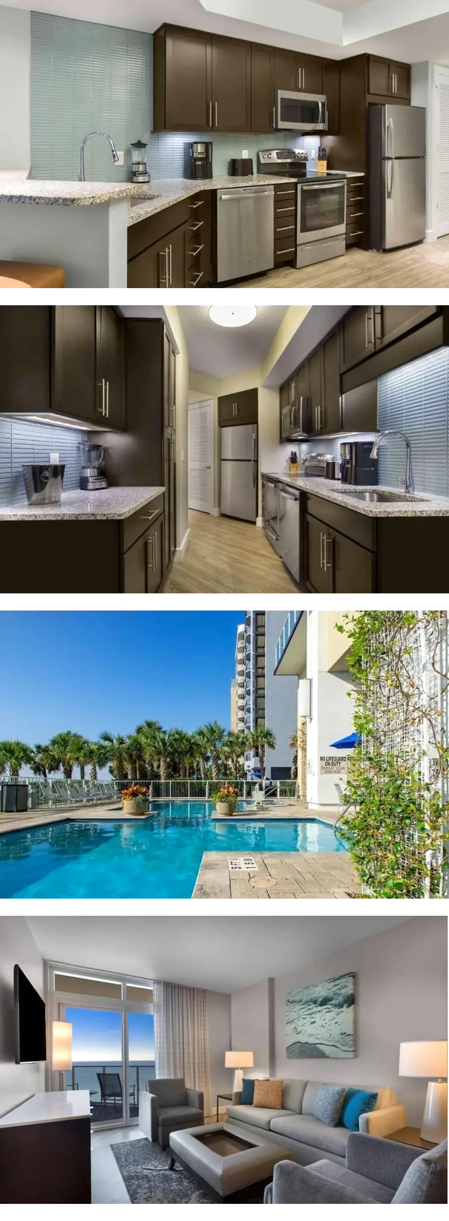 Beachfront  2-bedroom condo!  Ocean 22 a...