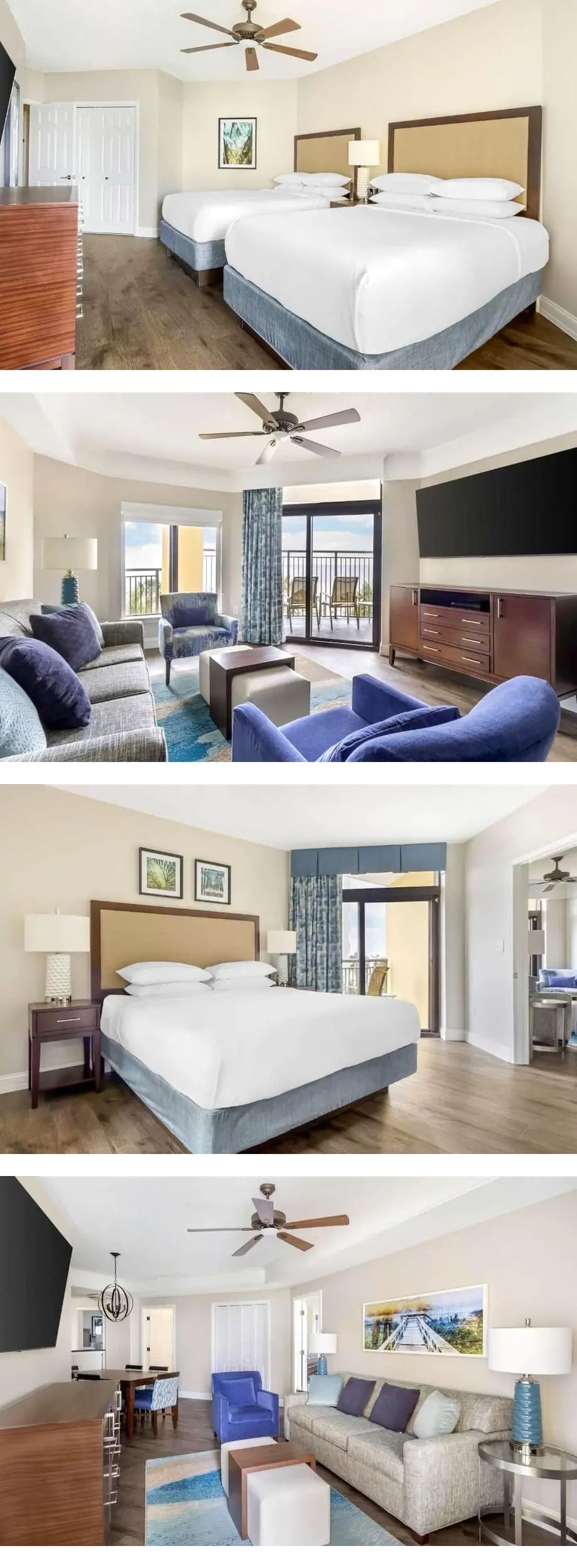 2 Separate 2BR Suites | Private Balconie...