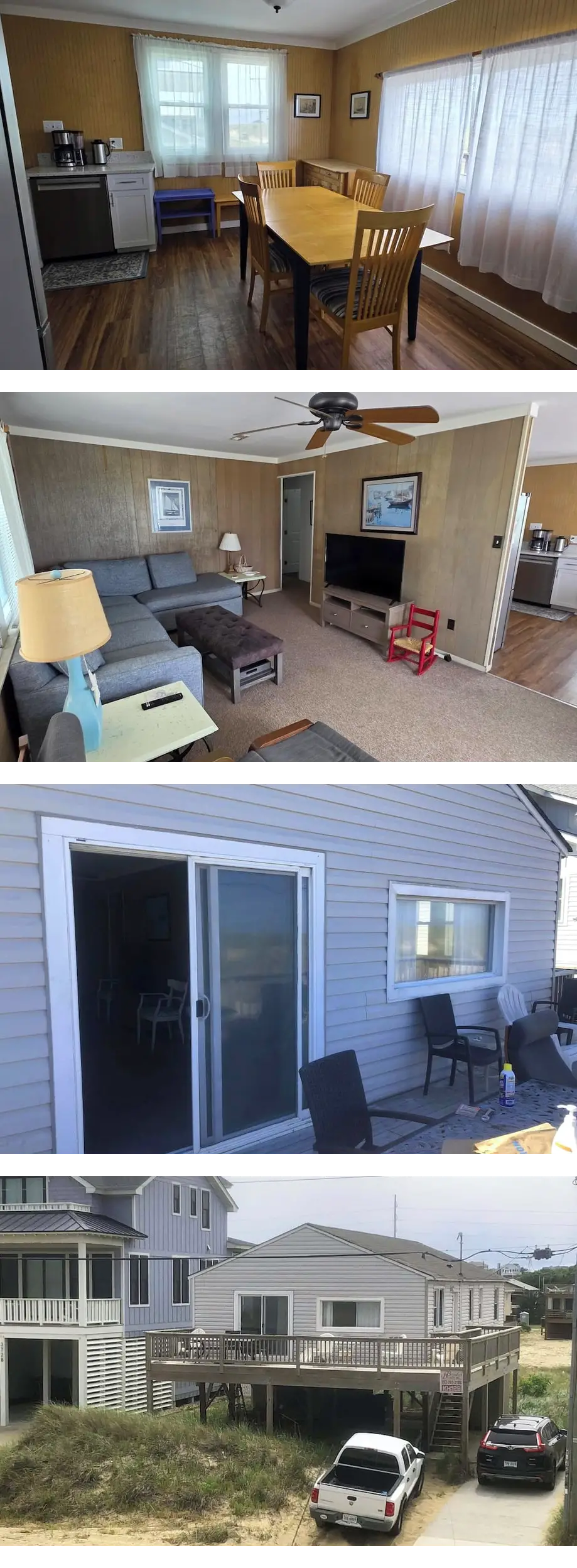 Rustic, charming beach house straight ou...