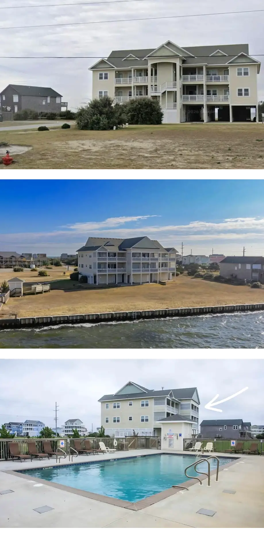 Top floor sound front condo - pool, hot ...