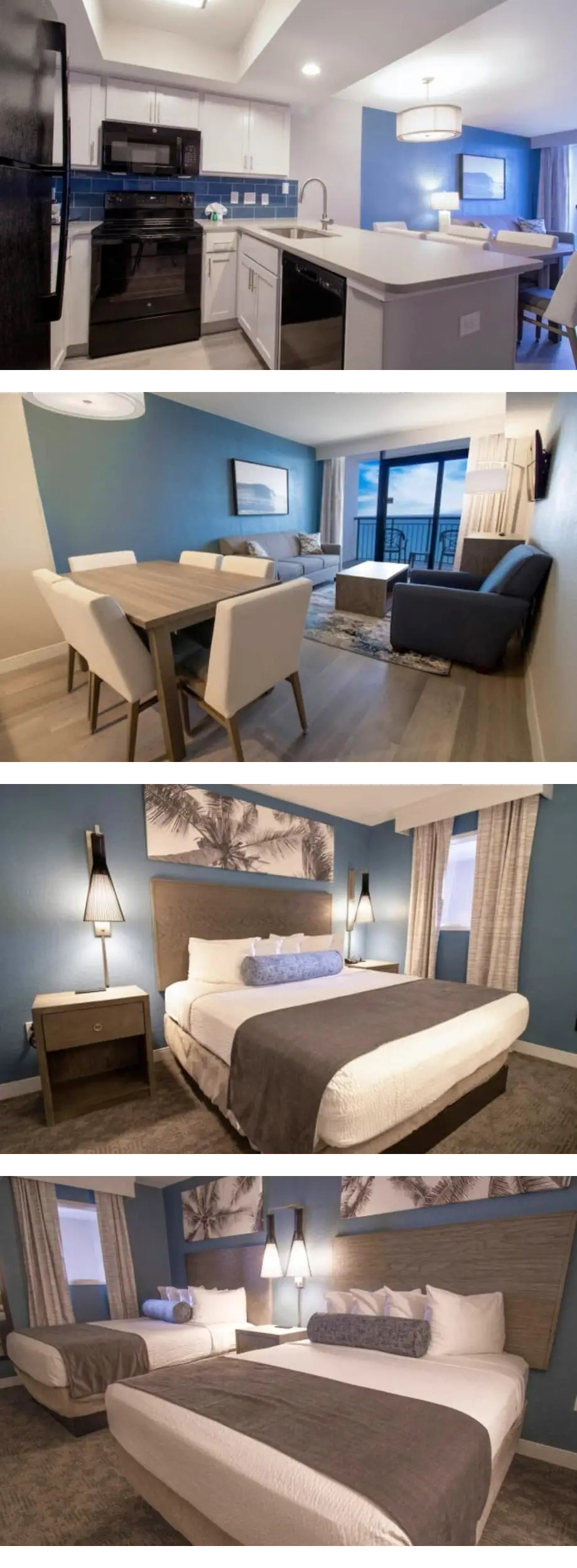 Two Family-Friendly 3BR Oceanfront Suite...