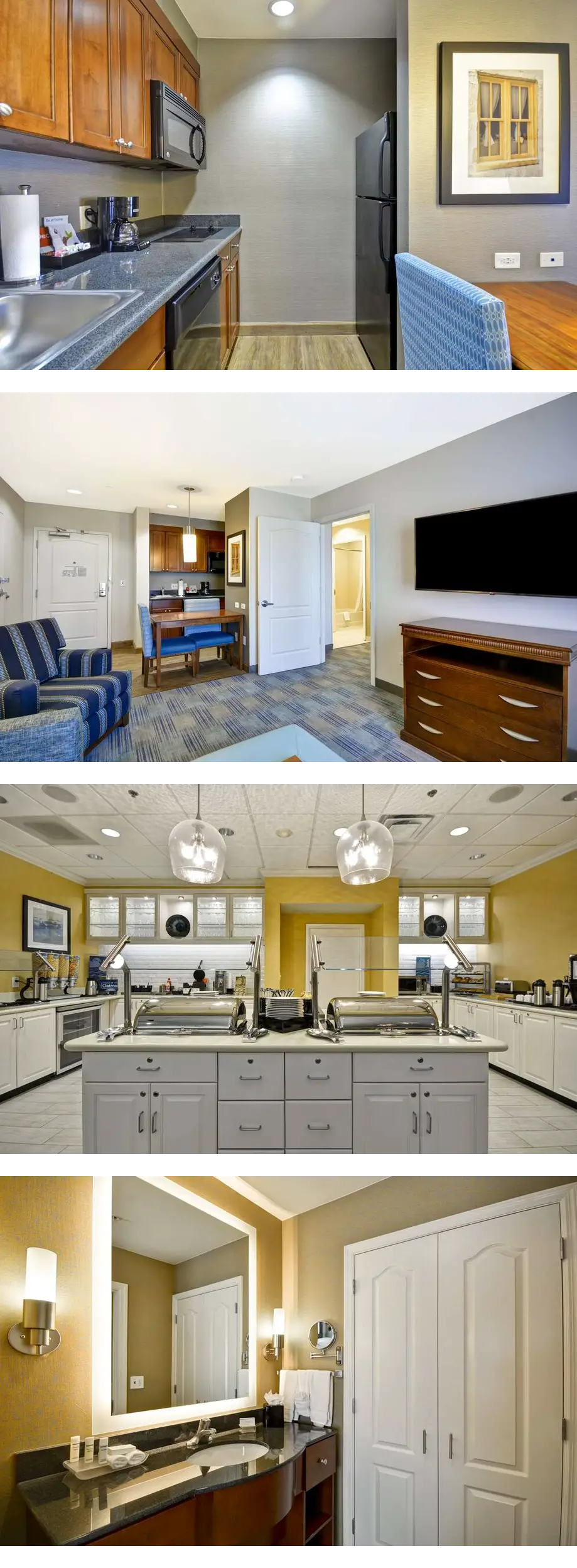 2 Connecting Suites at a  Hotel