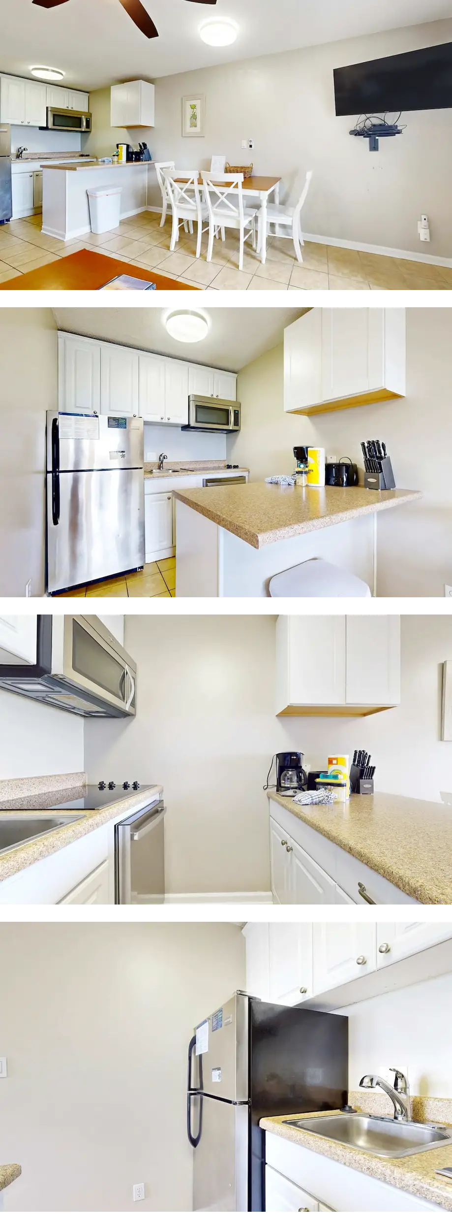 Beach-view condo in oceanfront complex w...