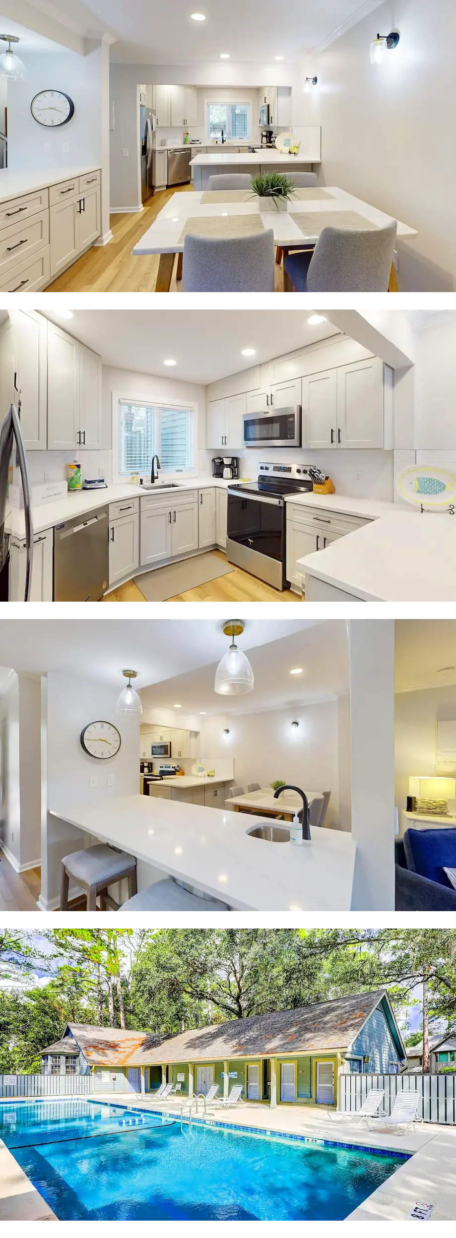 Golf course-view condo with beach access...