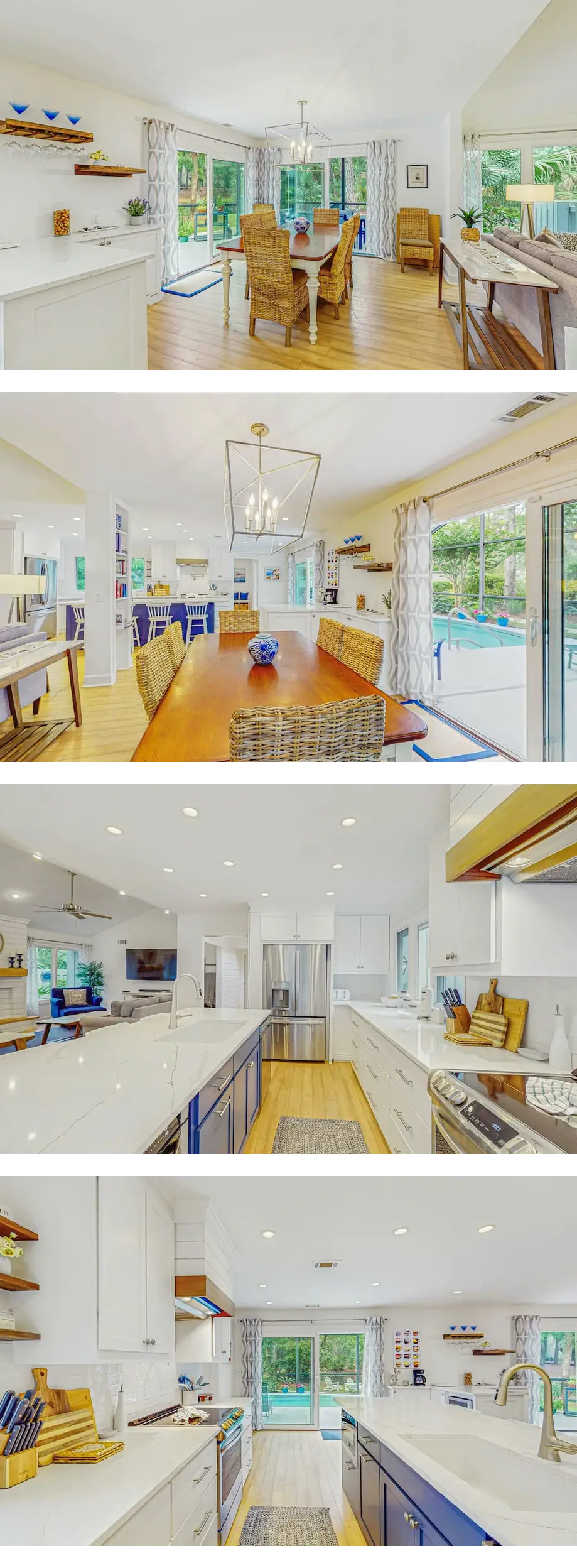 Renovated home with private screened poo...