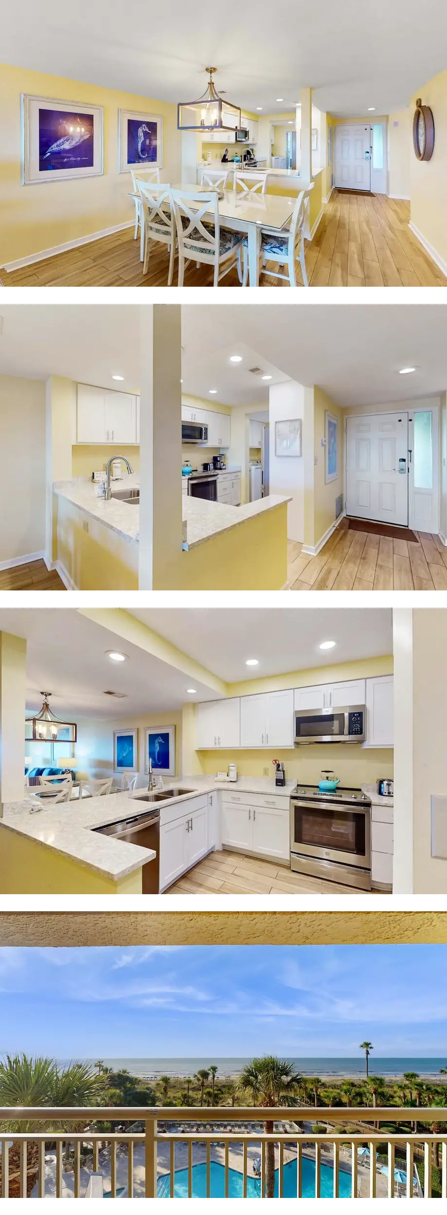 Ocean view condo w/ shared pool - steps ...