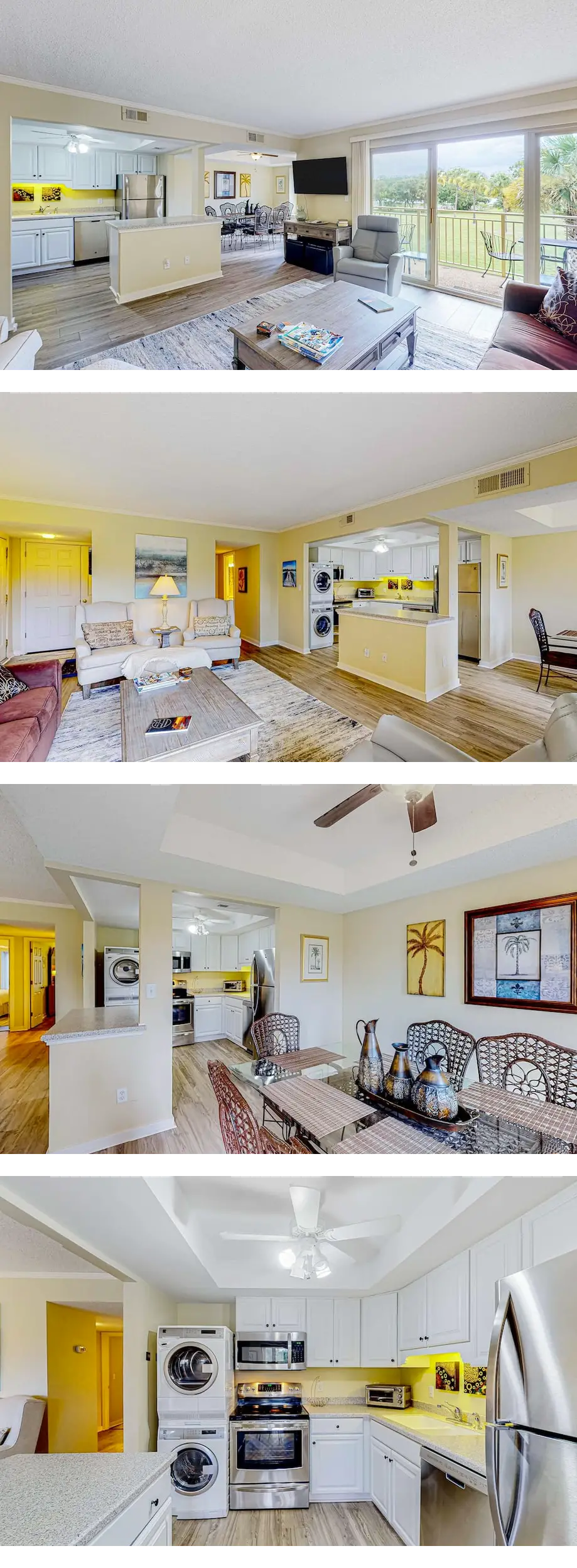 Bay-view condo with balcony, AC, & W/D -...