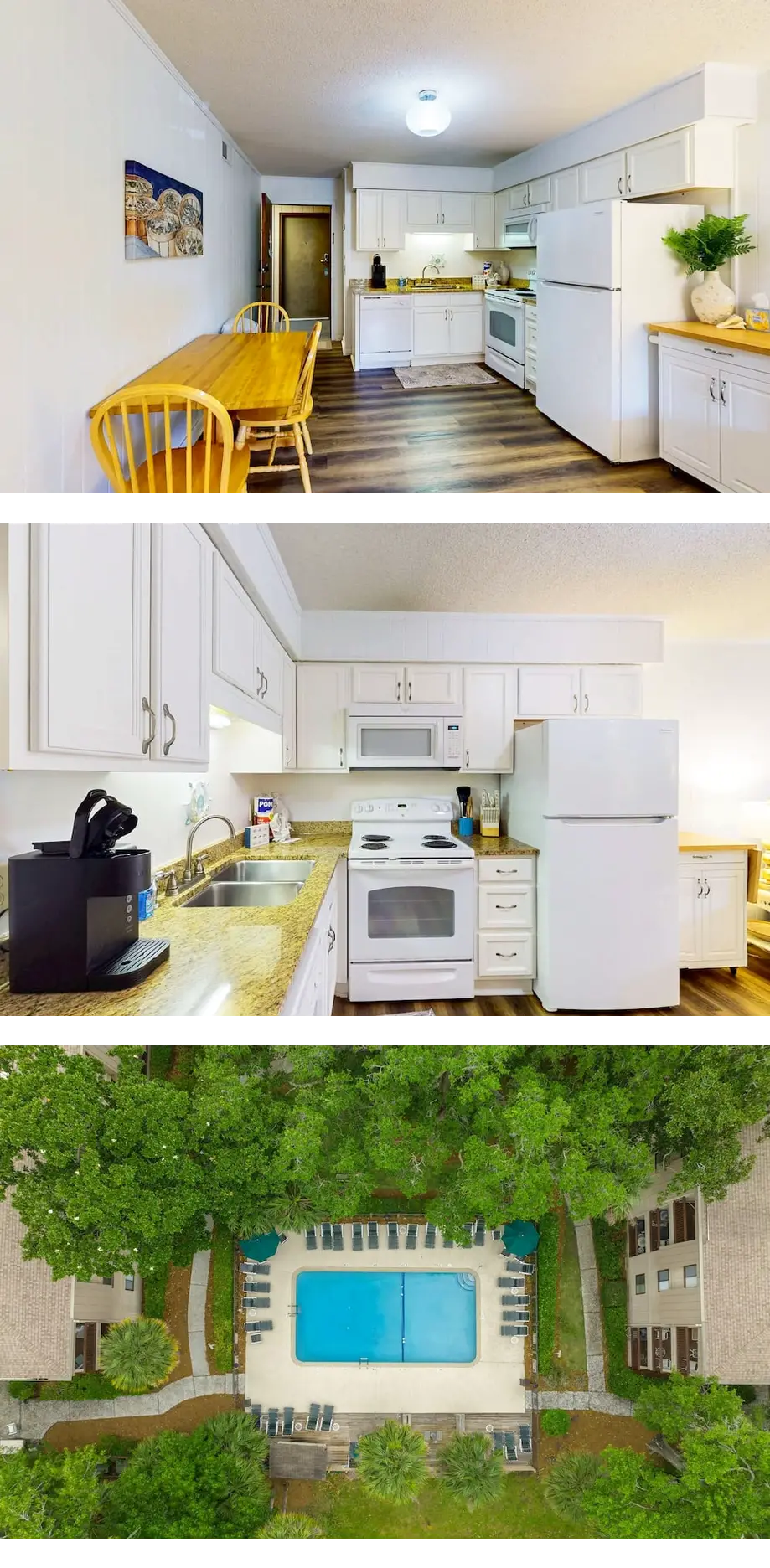 Coastal condo with pool access, balcony ...