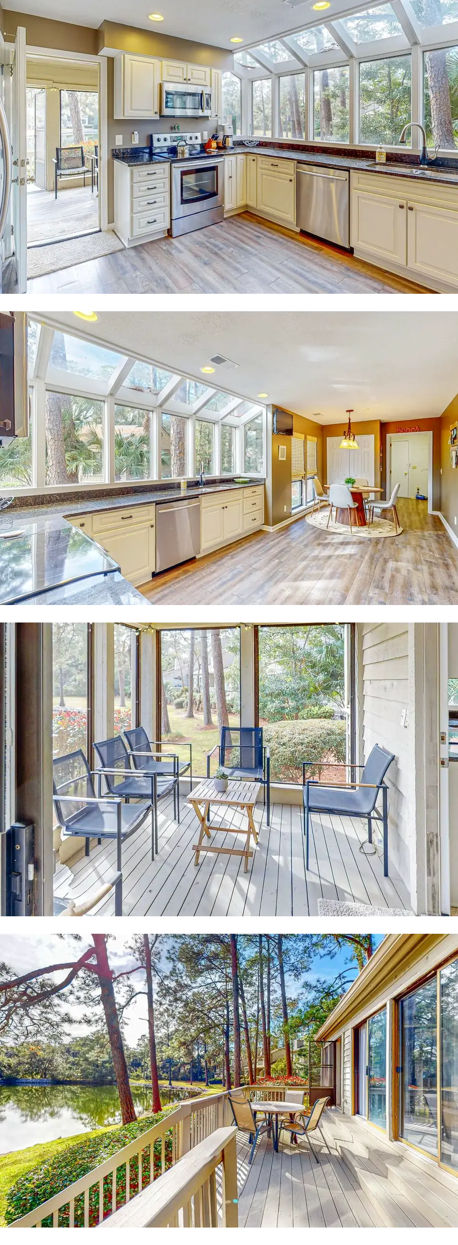 Peaceful villa with large deck and lagoo...