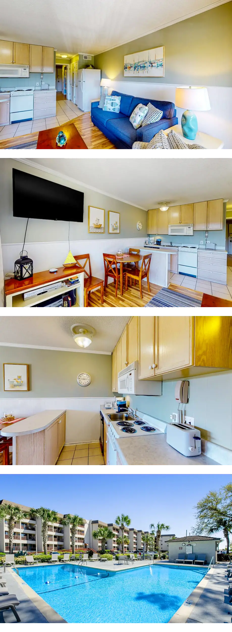 Beautiful condo with furnished balcony, ...