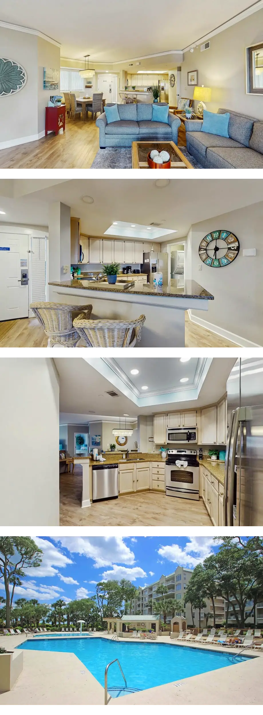 Spacious updated oceanfront condo with s...