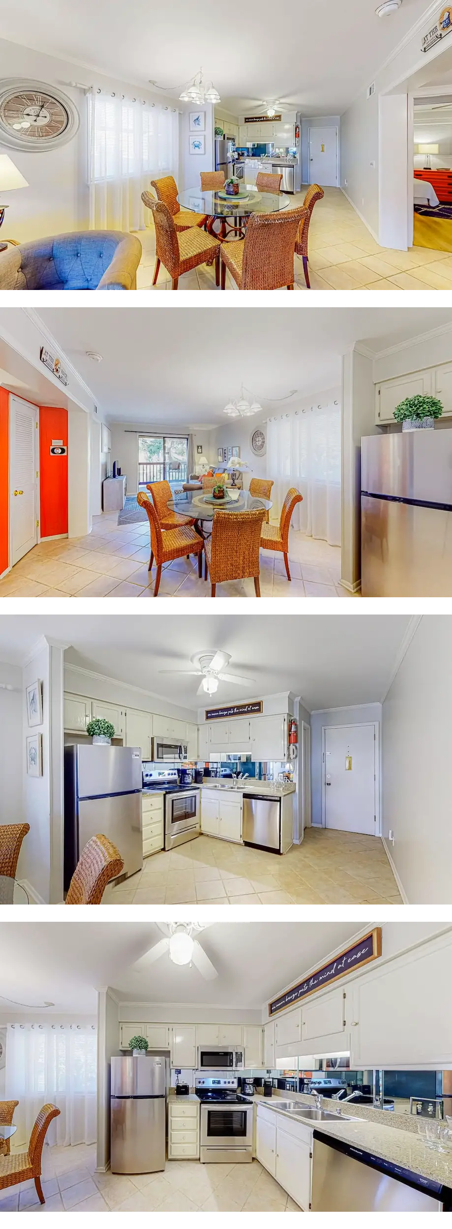 Water view retreat with balcony, beach g...