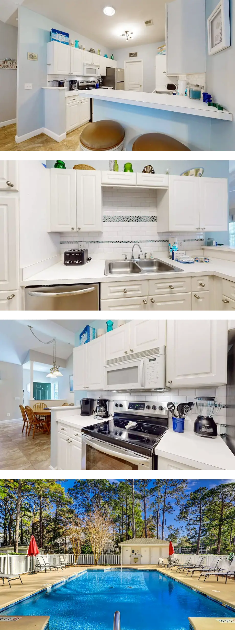 Bright and cozy condo near the beach wit...