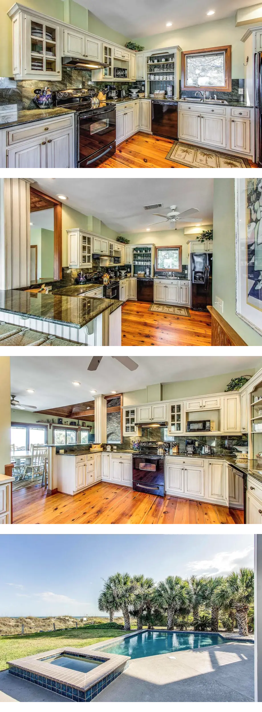 Beachfront home with private pool, expan...