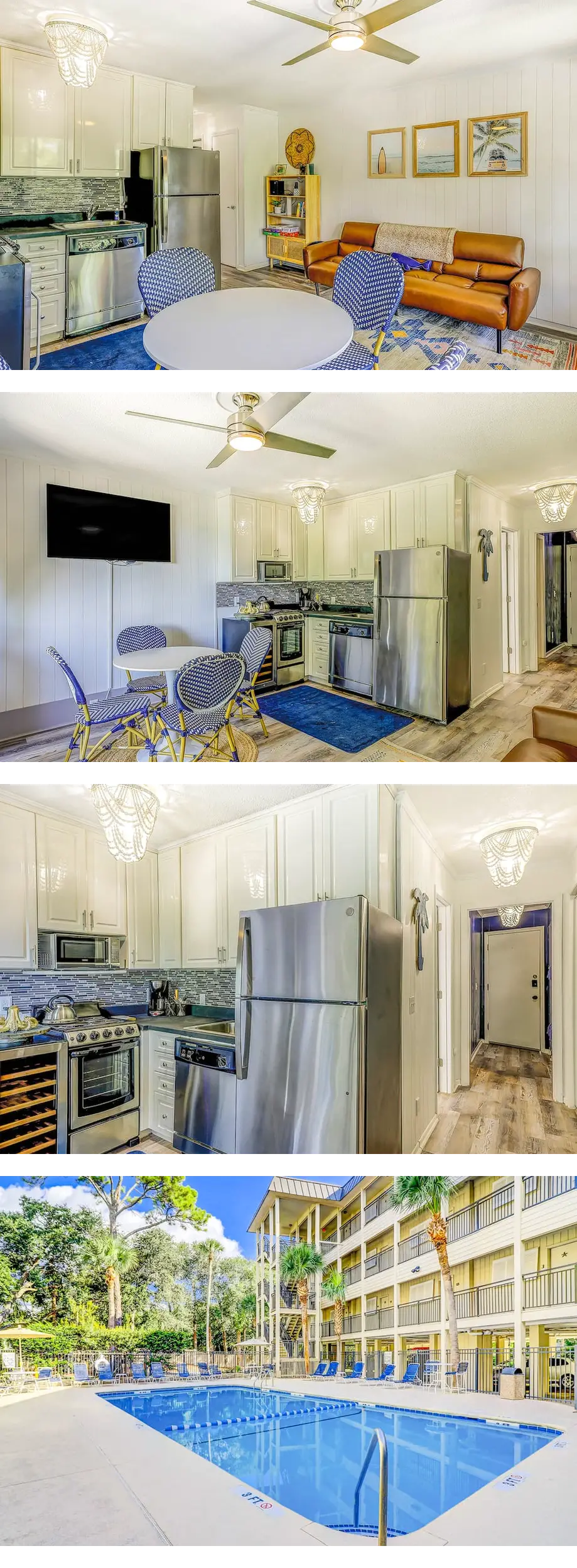 Ideal island condo with fast WiFi, pool,...