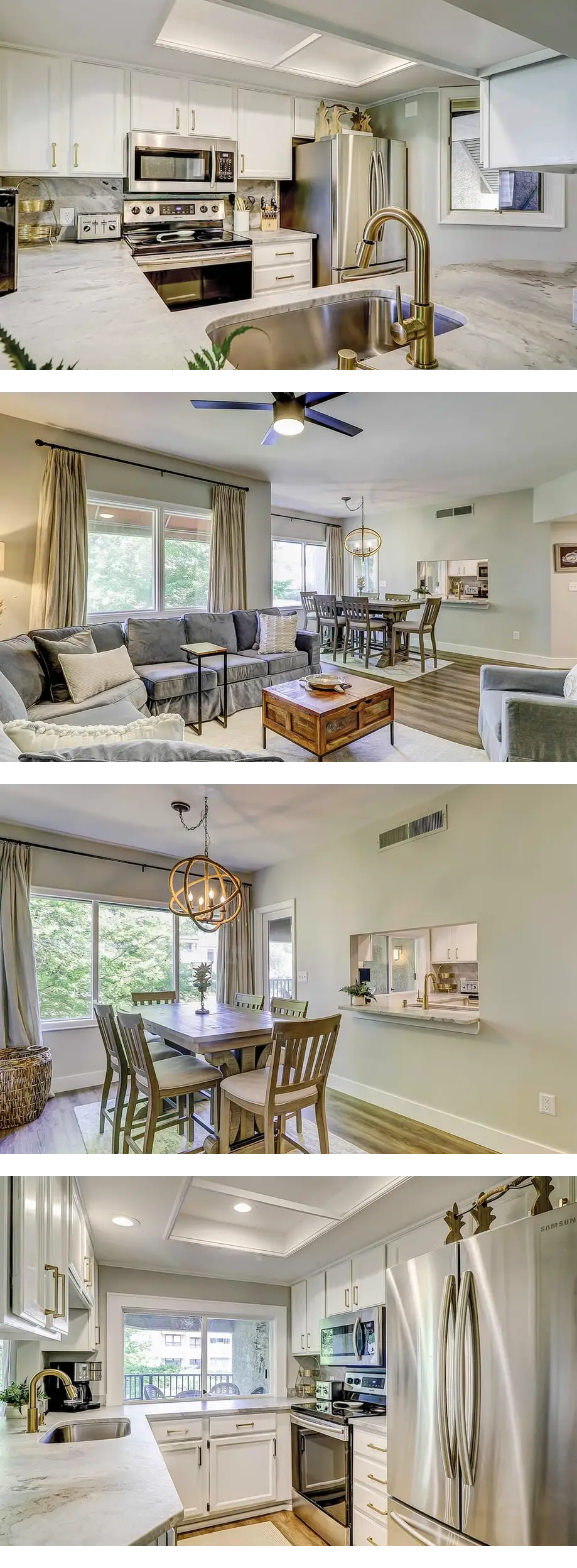 Lagoon-view condo with WiFi, central AC,...