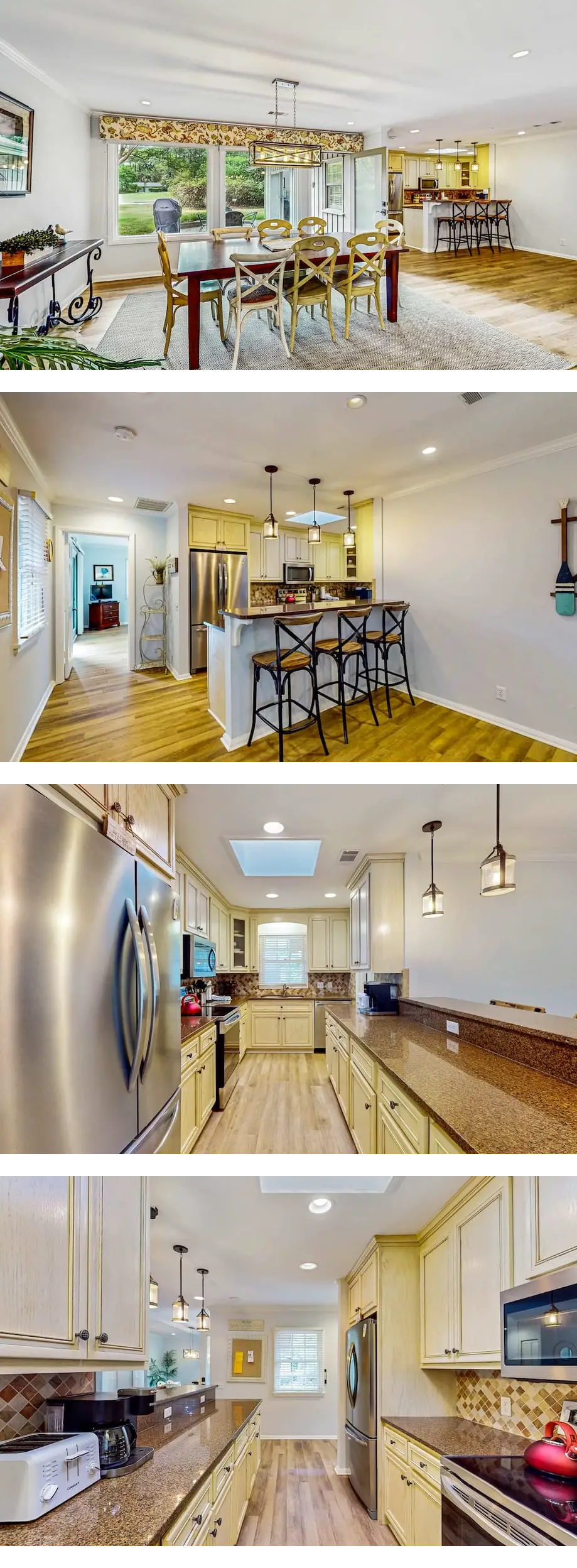 Ranch-style home with private pool with ...