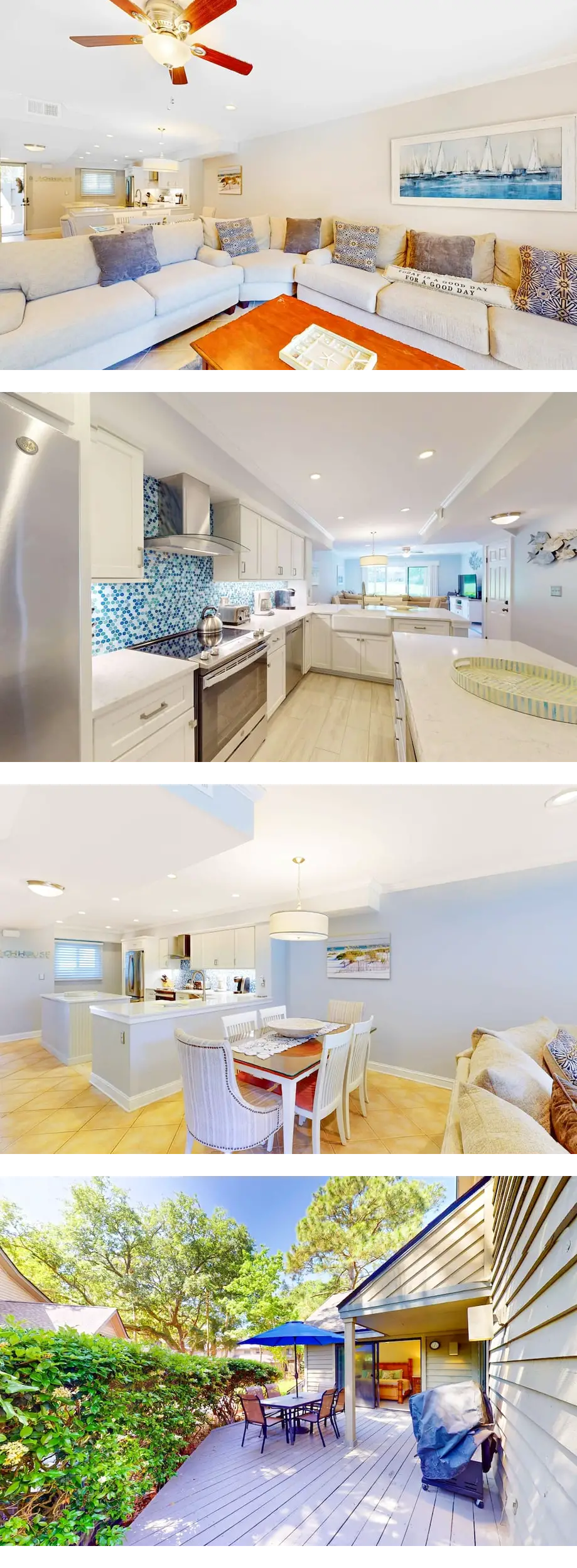 Golf-course view condo with central AC, ...