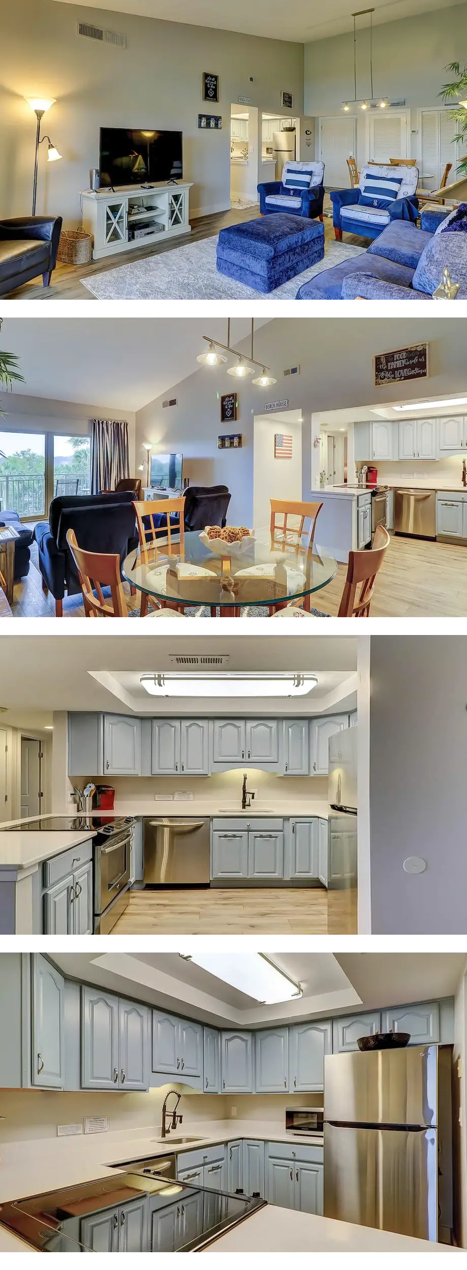 Coastal charmer with cove-front balcony ...