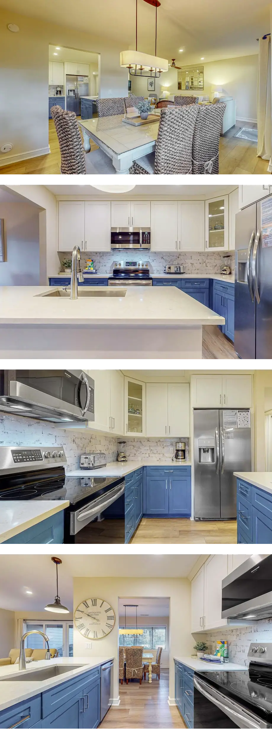 Newly-renovated home on a golf course wi...