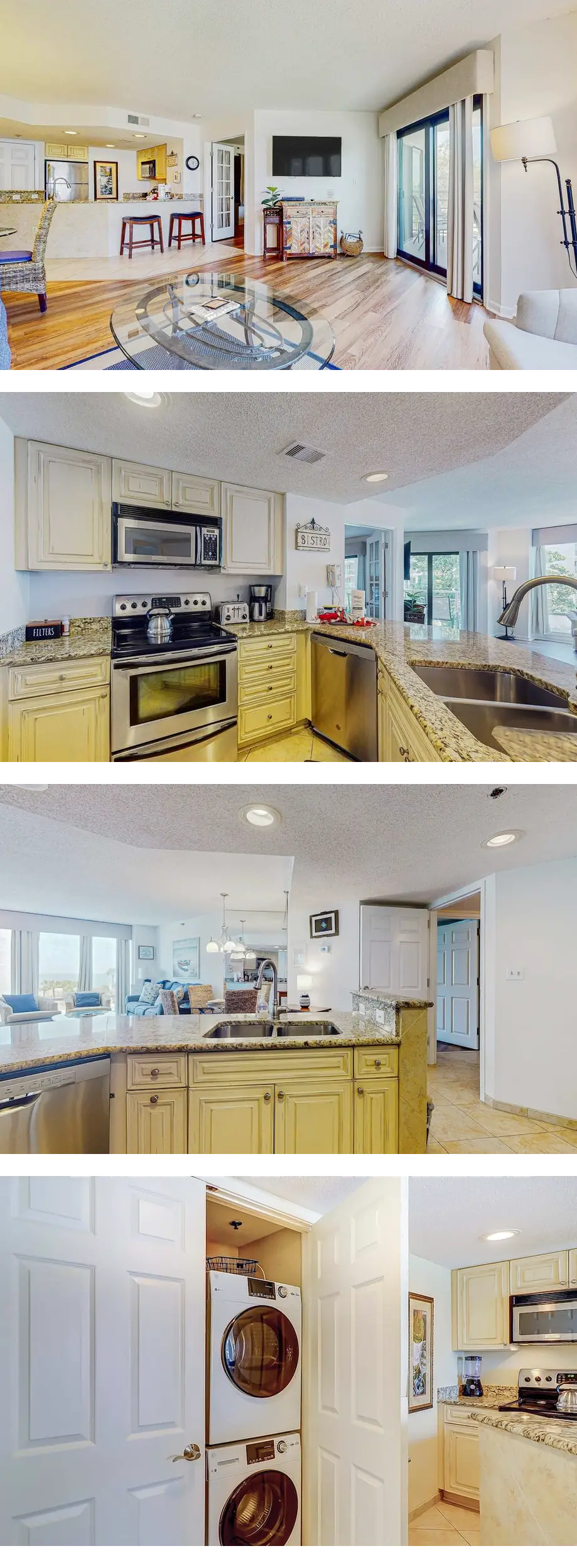 Sunny condo w/ ocean view balcony & beac...