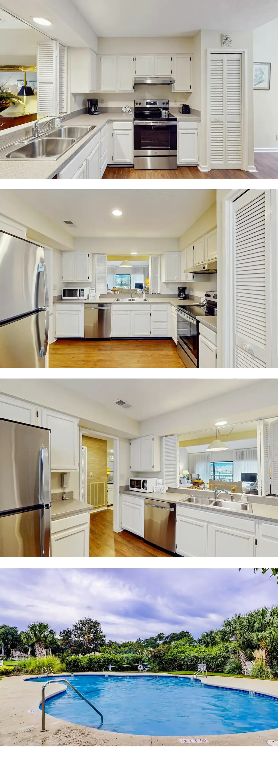 Condo w/ soaring ceilings, a deck, lagoo...