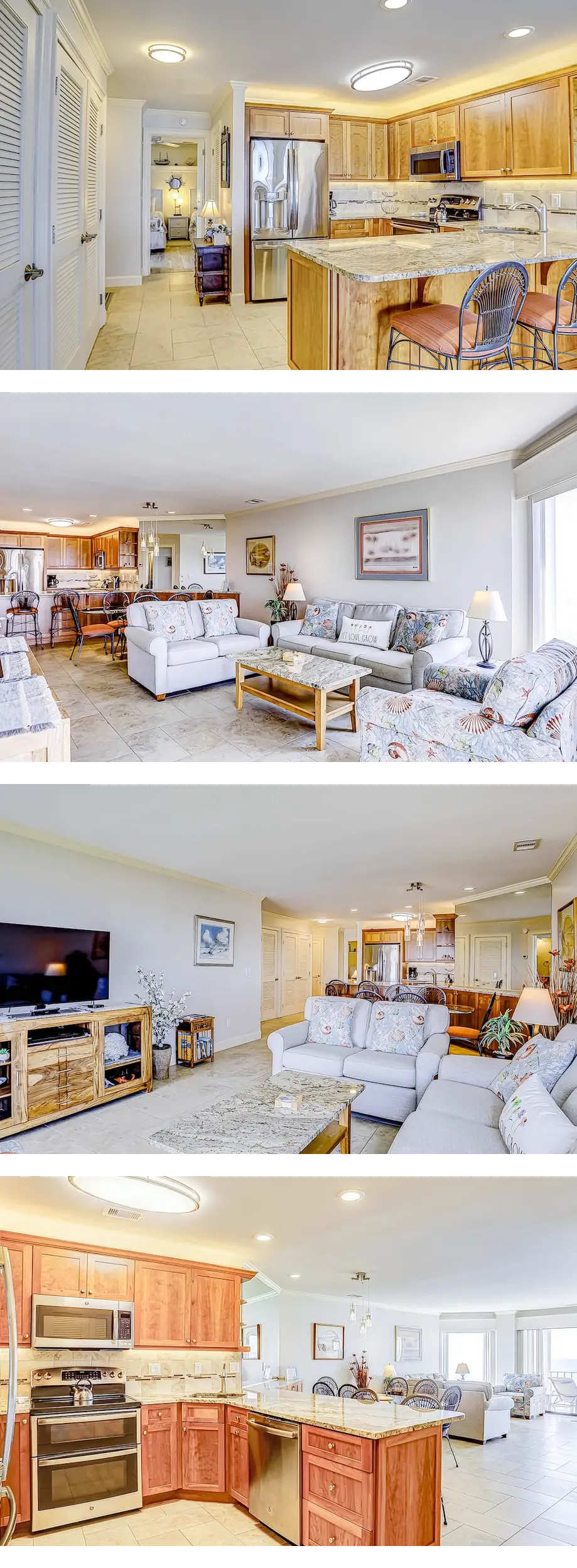 Oceanfront condo w/free WiFi, balcony, s...